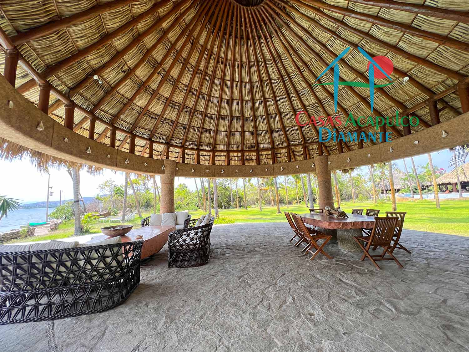 Casa Los Cocoteros - Palapa recámara máster 3